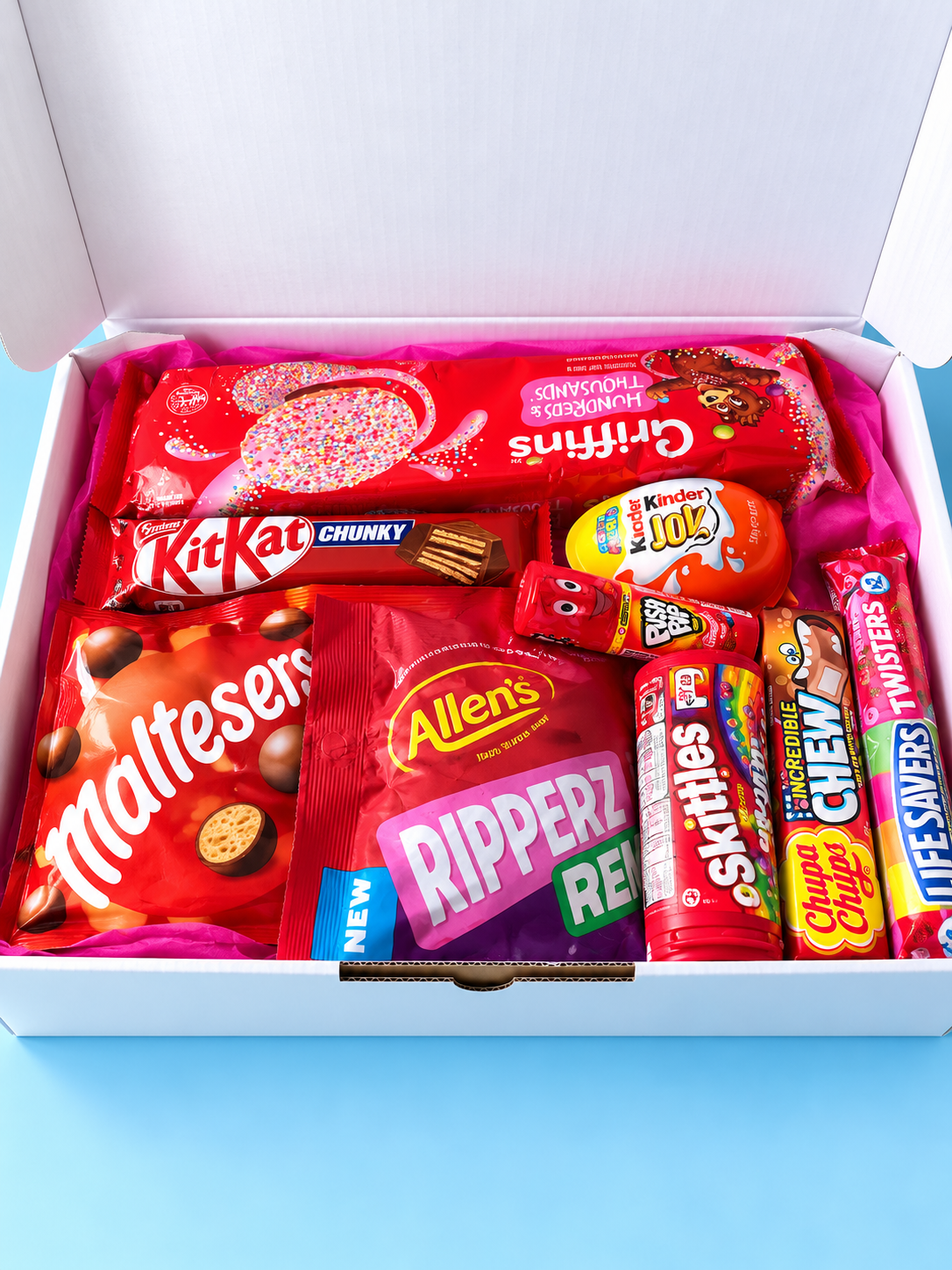 Big Red Candy Box