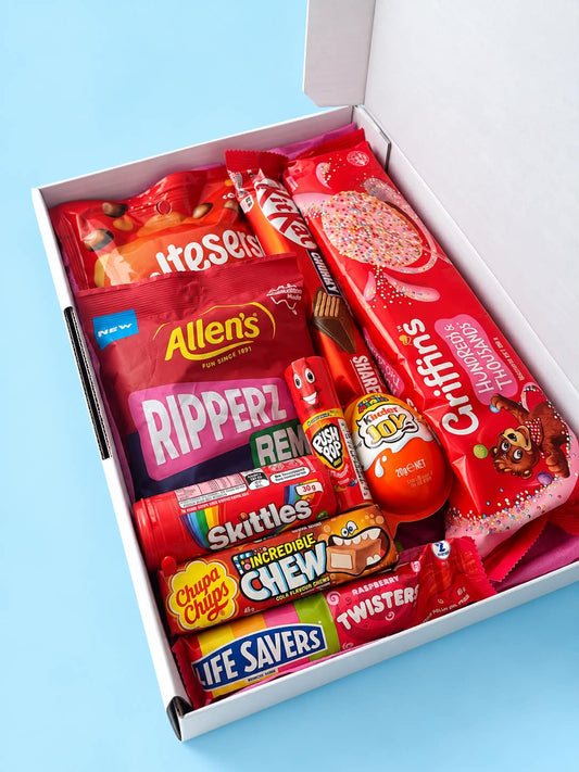 Big Red Candy Box